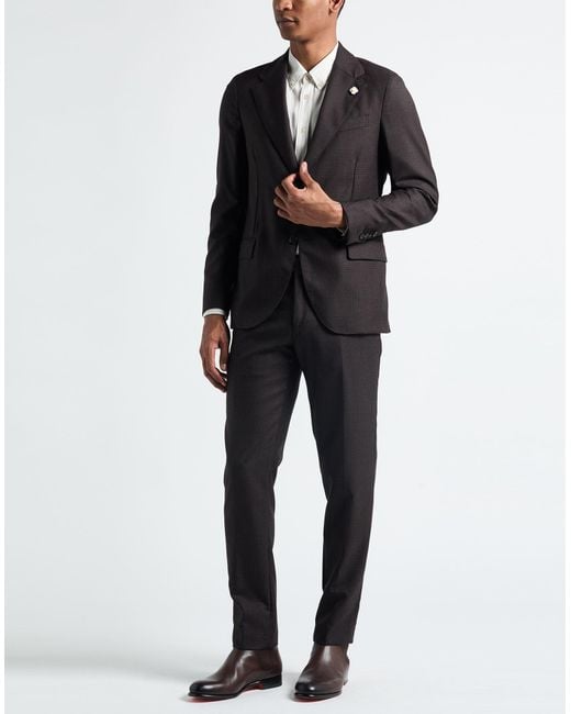 Lardini Black Suit for men