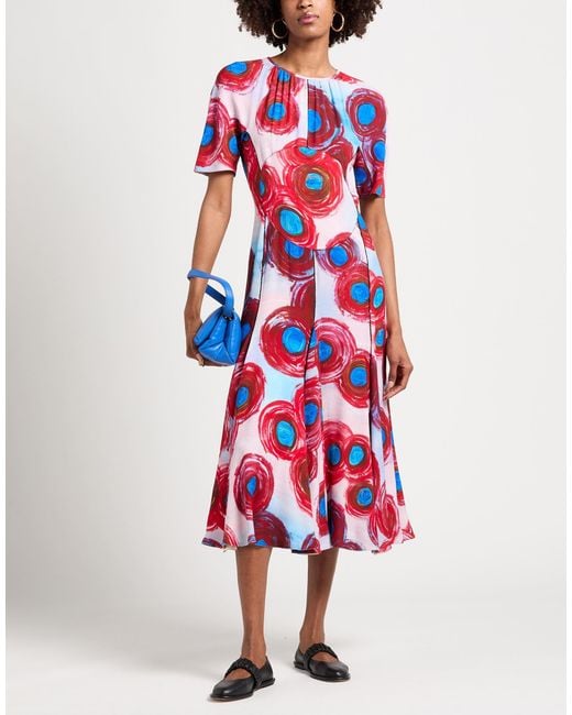 Marni Red Midi Dresses