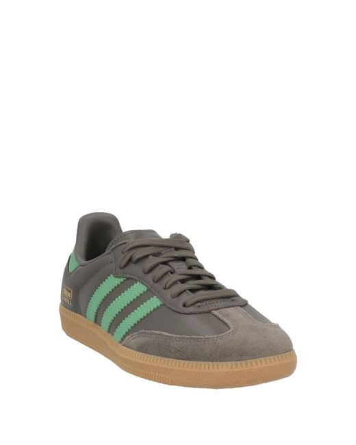 Adidas Originals Green Military Sneakers Leather for men