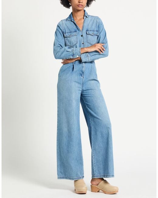 Ba&sh Blue Jumpsuit