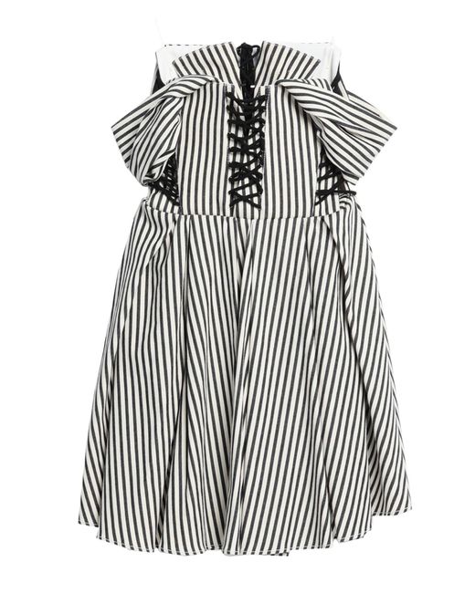 Philosophy Di Lorenzo Serafini Gray Mini Dress