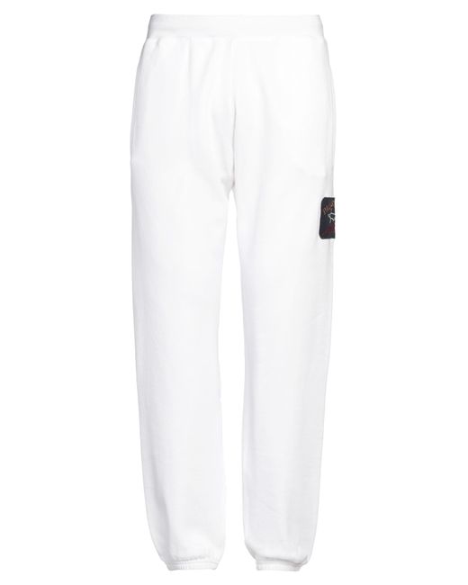Paul & Shark White Pants Cotton for men