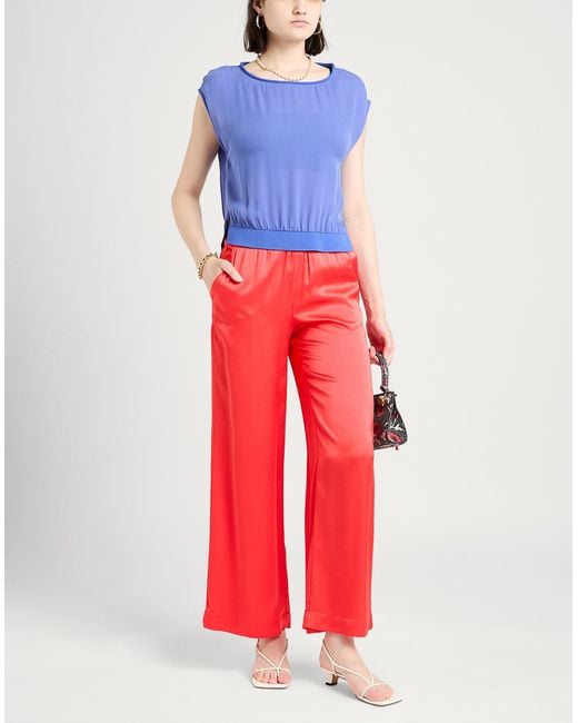 Ottod'Ame Red Trouser