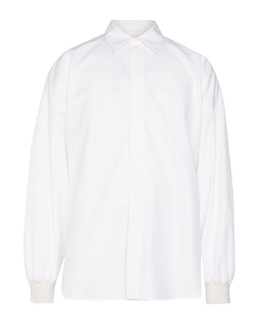 McQueen White Shirt for men