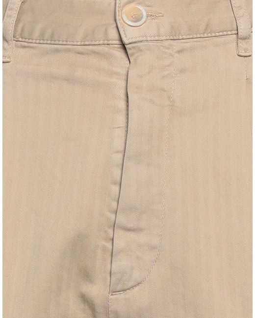 Semicouture Natural Pants Cotton, Elastane