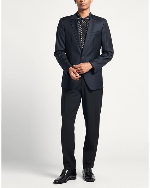 Dolce & Gabbana Black Martini Midnight Blazer Wool for men
