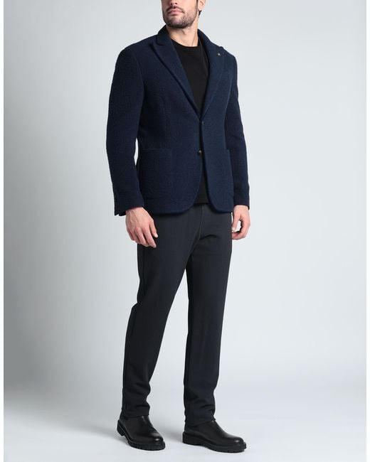 Lardini Blue Blazer for men