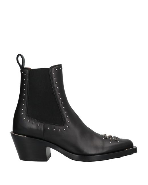 Chloé Black Ankle Boots