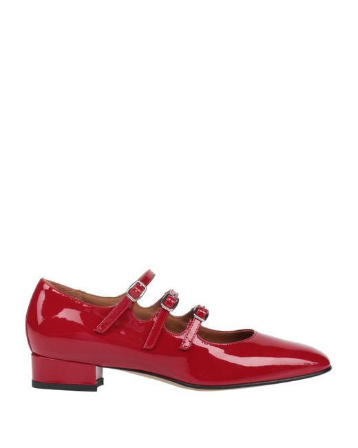 CAREL PARIS Red Ballet Flats