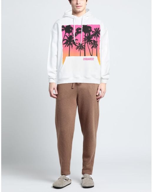 DSquared² White Sweatshirt for men