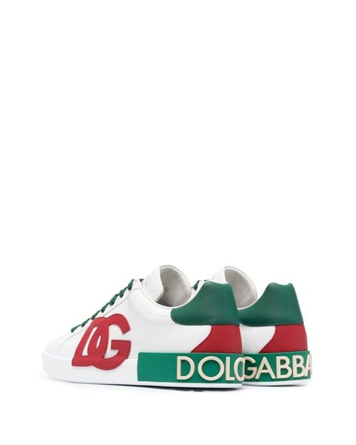 Zapatillas de deporte Portofino Dolce & Gabbana de hombre de color White