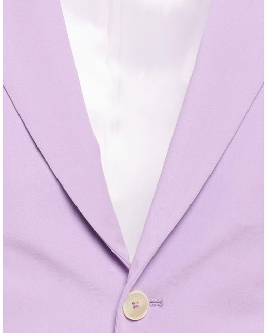 Manuel Ritz Purple Suits for men