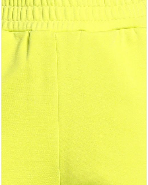 Dondup Yellow Lime Pants Cotton, Polyester