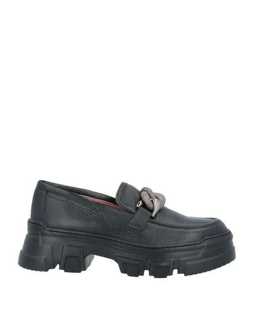 Pollini Gray Loafer