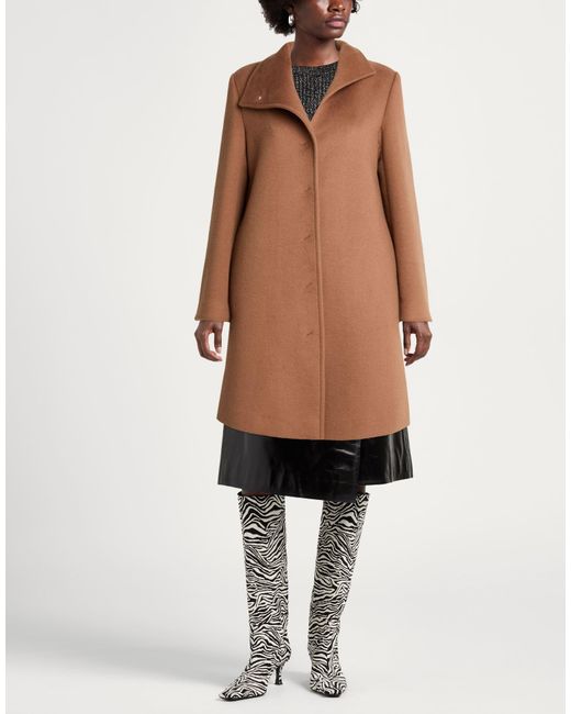 Patrizia Pepe Brown Coat