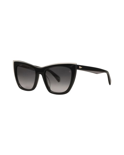 Rag & Bone Black Sunglasses