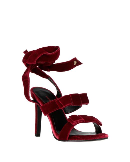 Borbonese Red Sandals