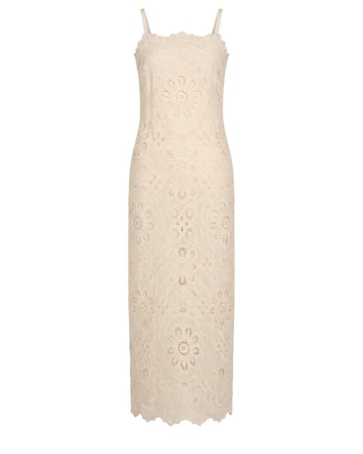 Zimmermann Natural Maxi Dress