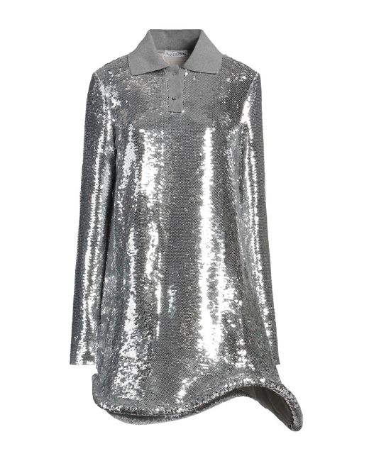 J.W. Anderson Gray Mini-Kleid