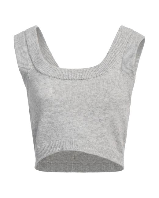 ViCOLO Gray Light Top Viscose, Polyamide, Wool, Cashmere