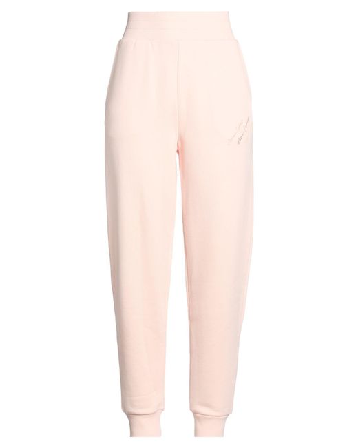 ARMANI EXCHANGE Pink Pants Cotton, Modal, Elastane