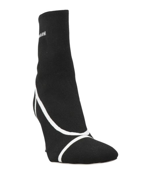 Marni Black Ankle Boots