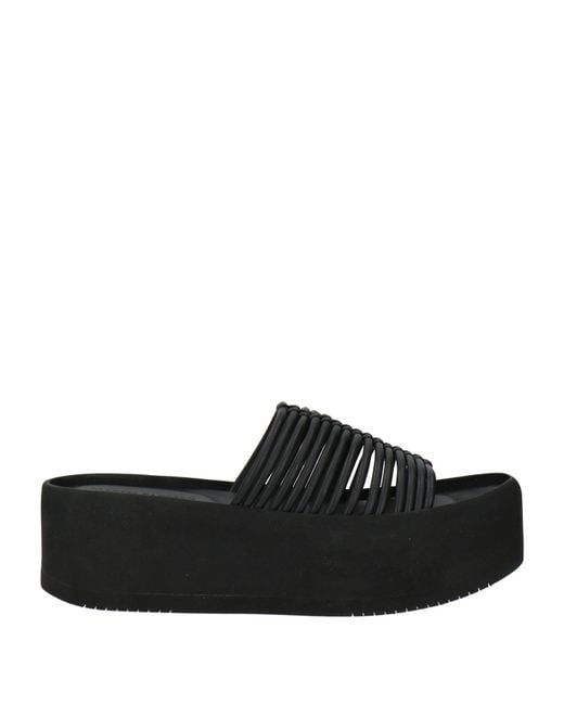 Paloma Barceló Black Sandals Leather