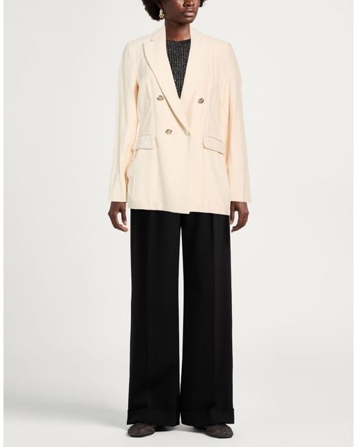 Kaos Natural Blazer Viscose, Cotton, Polyamide