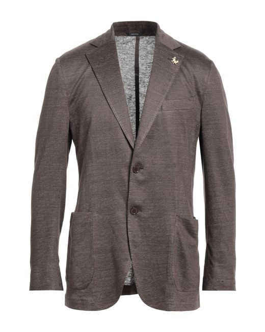 Blazer Tombolini pour homme en coloris Gray