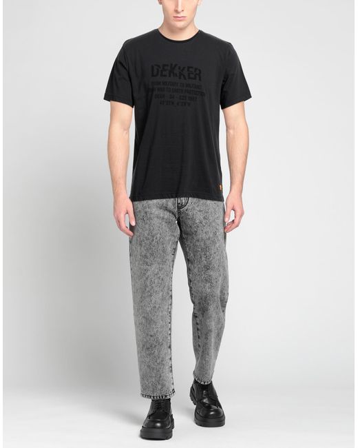 Dekker Black T-shirt for men