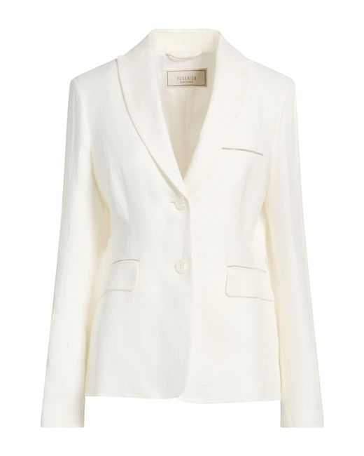 Peserico White Blazer