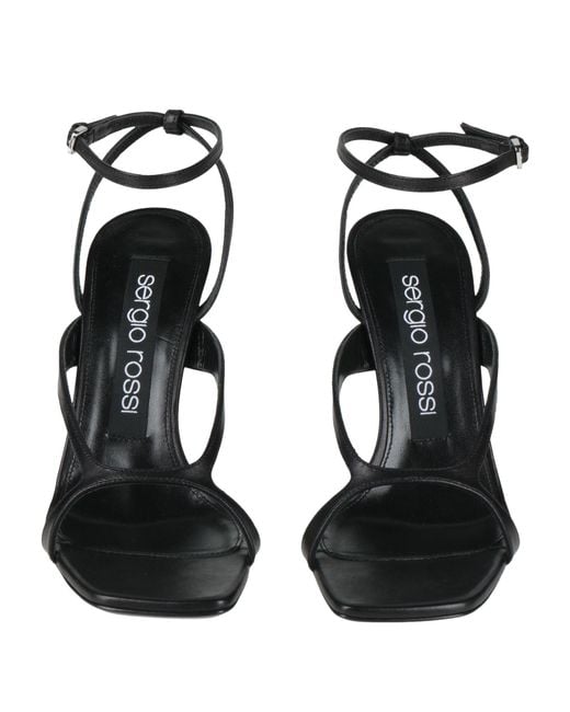 Sergio Rossi White Sandals