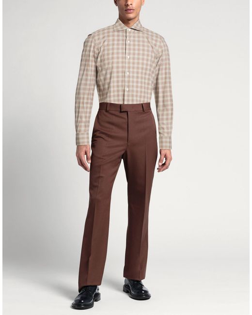 Finamore 1925 Natural Shirt Cotton for men