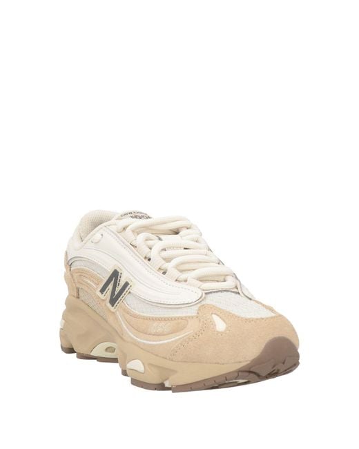 New Balance Natural Sand Sneakers Leather, Textile Fibers