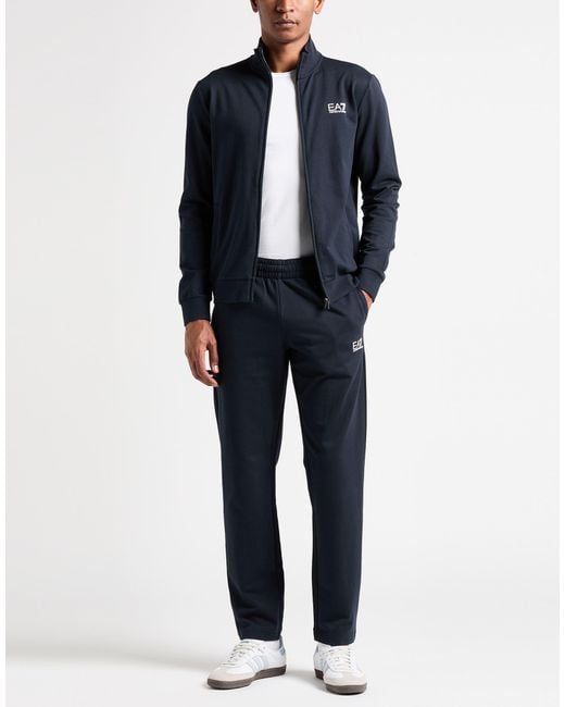 EA7 Blue Tracksuit for men