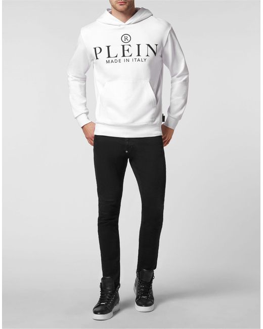 Philipp Plein Sweatshirt in White für Herren