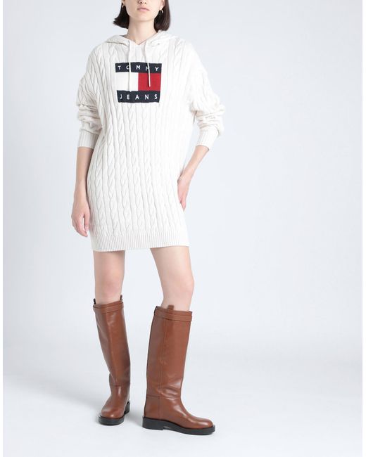 Tommy Hilfiger White Mini-Kleid