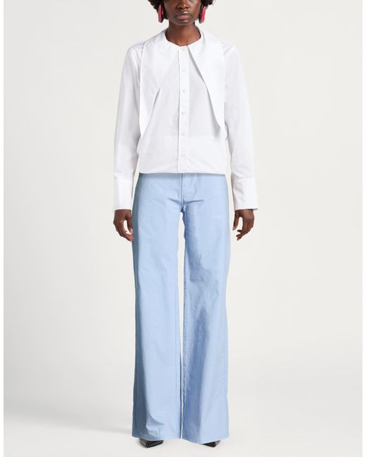Department 5 Blue Light Pants Cotton, Elastane
