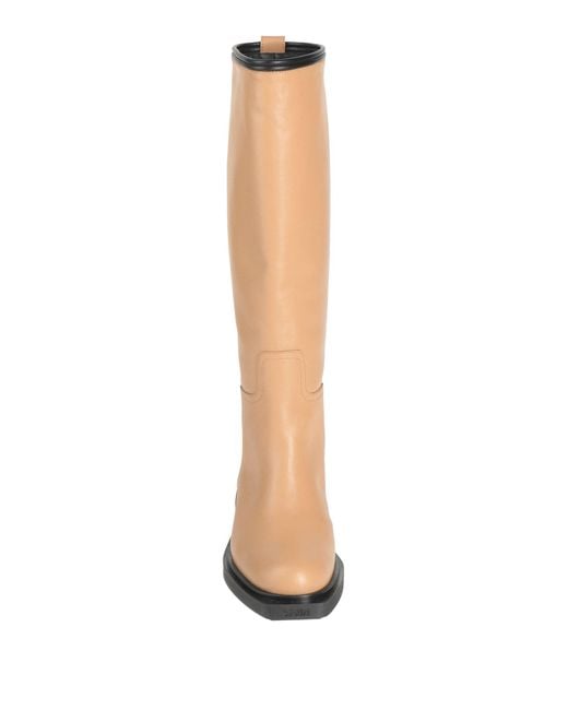 3Juin White Boot Leather
