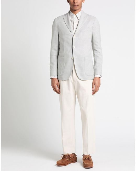 Boglioli Gray Blazer for men