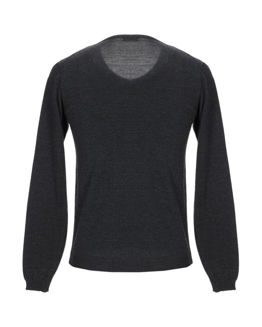Daniele Alessandrini Black Jumper for men