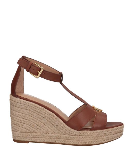 Ralph Lauren Brown Espadrilles