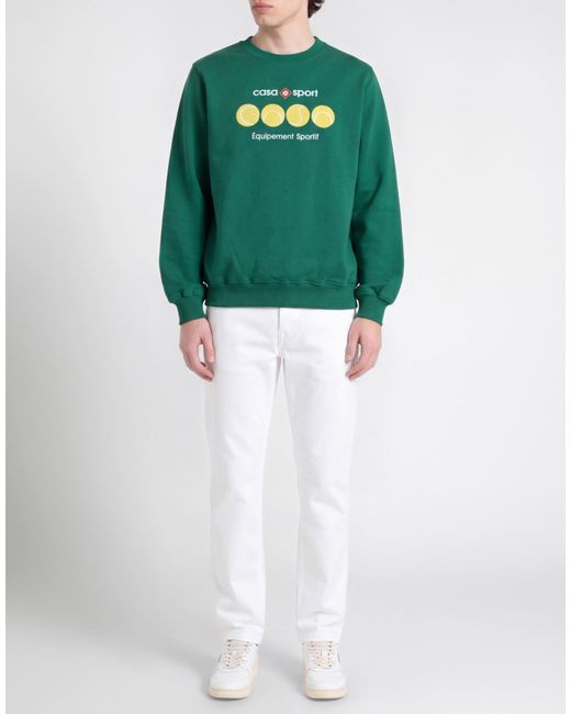 Casablanca Green Sweatshirt for men