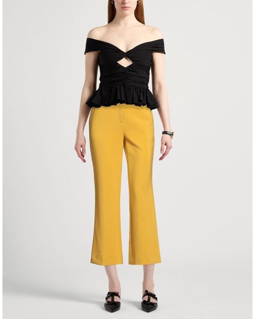 Rochas Yellow Trouser