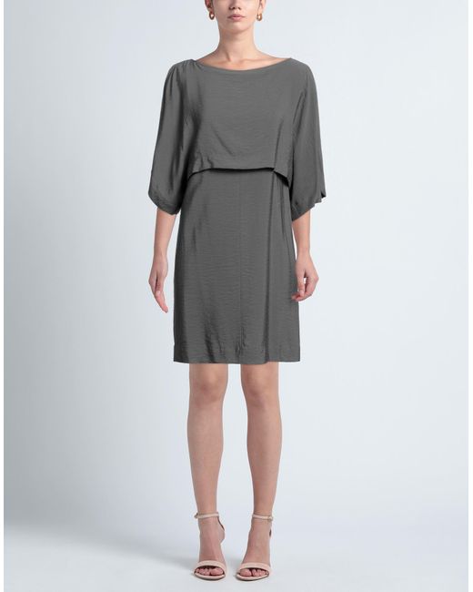 Armani Exchange Gray Mini Dress