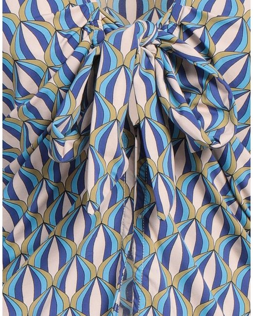 Maliparmi Blue Top Polyamide, Elastane
