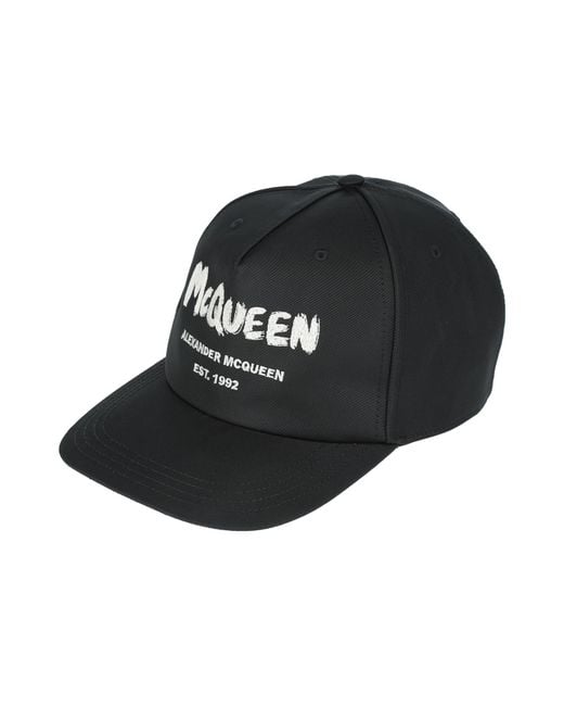 McQueen Black Hat for men
