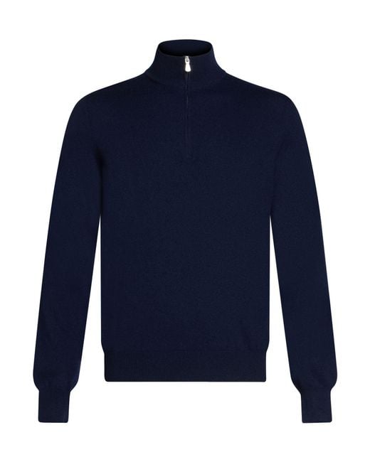 Gran Sasso Blue Turtleneck for men