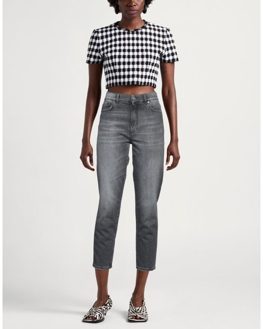 Grifoni Gray Jeans Cotton, Elastane