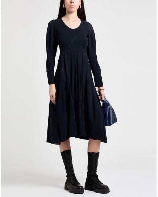 High Blue Midi-Kleid